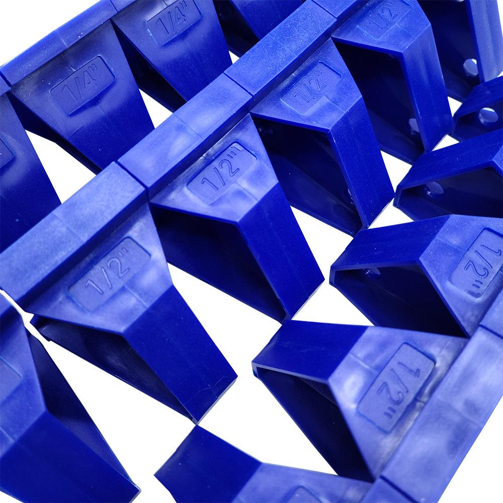 Imperial 20-Piece Blue Double-Headed Wood Floor Installation Spacer Set