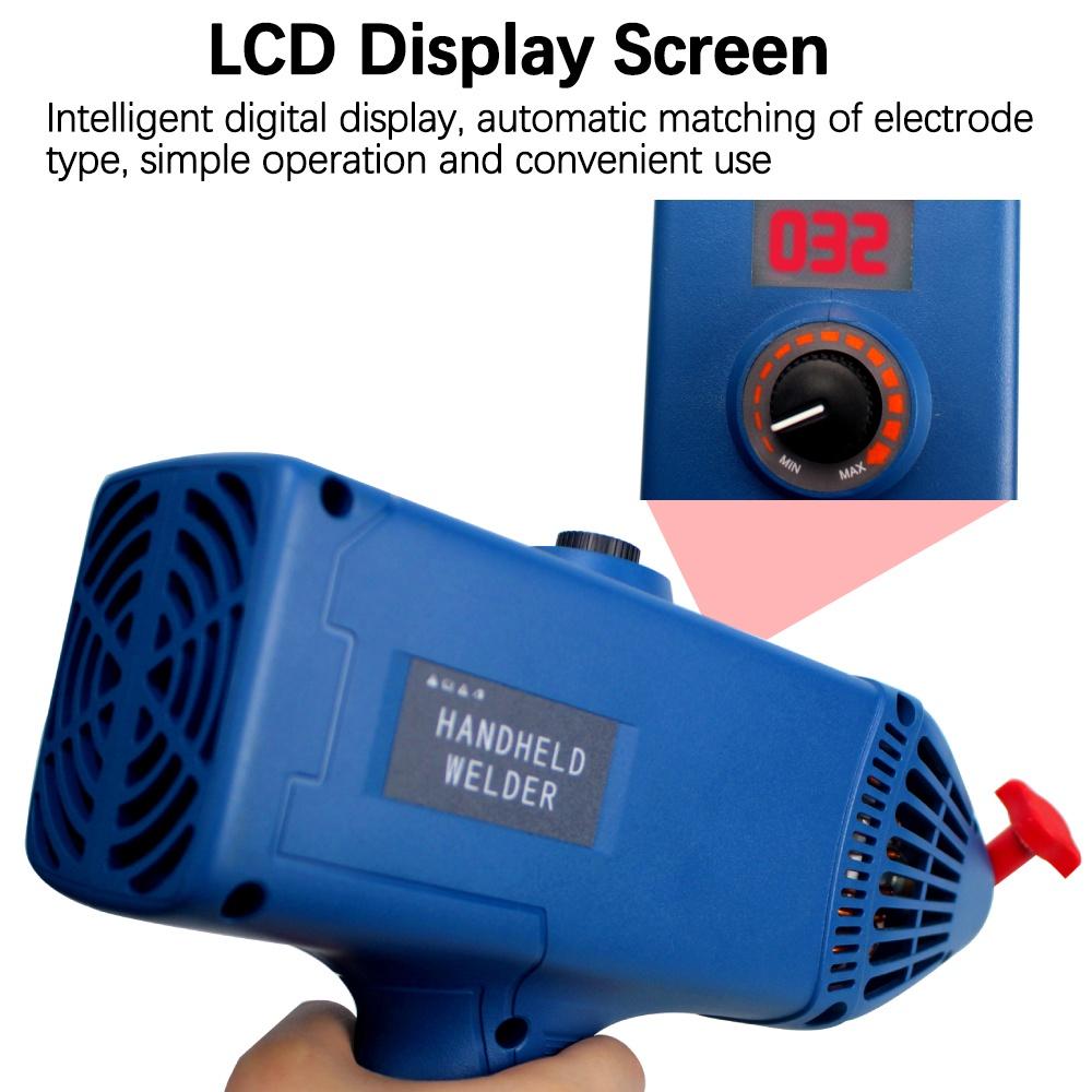 3900W Handheld Portable Electric Arc Welding Machine Automatic Digital Intelligent Welding Machine Adjustment Current