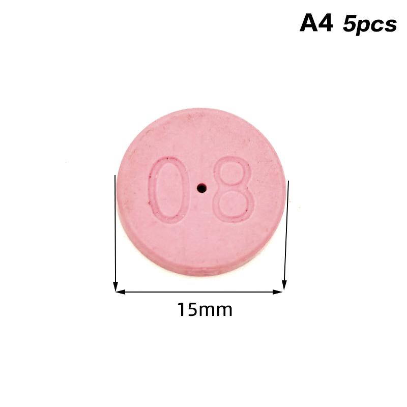 5Pcs Pottery Spray Nozzle 18/15MM Agriculture Atomizing Spray Nozzle Atomization Nozzle High Pressure Pump Compatibility