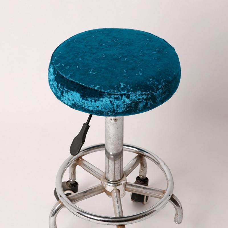 Elegant Colorful Round Stools Covers Stool Slipcover Enhances Home Decoration Suitable for Various Indoor Environment