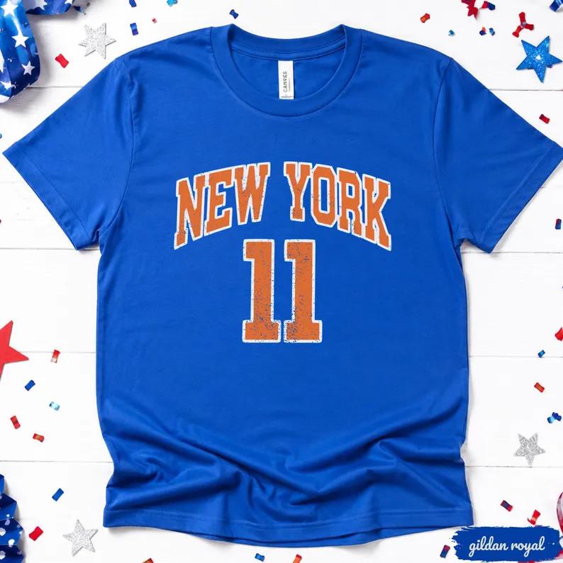 Jalen Brunson Vintage Bootleg Shirt Basketball Graphic Tee XL