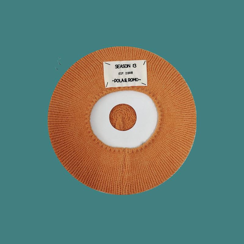 British Retro Beret Female Autumn and Winter Zhao Ruth Same Knitted Literary Painter Hat Versatile Warm Hat