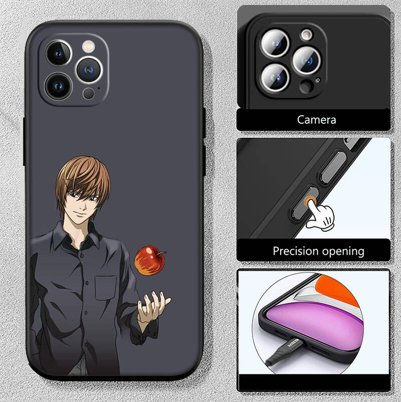 MH37 Death Note Case for Samsung A06 A35 A25 A24 A15 A05S A05 M55 M35 M15 A02 A12 A13 A10 A16 A20 A30 A22 A31 A32 A33 A42 A50