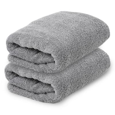 Cotton Made In Japan Instant Water Absorption In 1 Second Slim Bath Towel Set of 2 Not As Big As a Bath So Not Bulky and Easy To Wash A