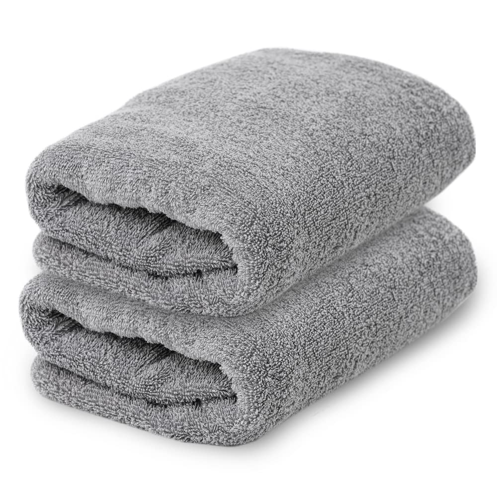 

IRIS PLAZA хлопок Сделано в Японии Мгновенное водопоглощение за 1 секунду Тонкий набор банных полотенец из 2 штук Не такие большие, как банные, поэтому не громоздкие и легко стираются А