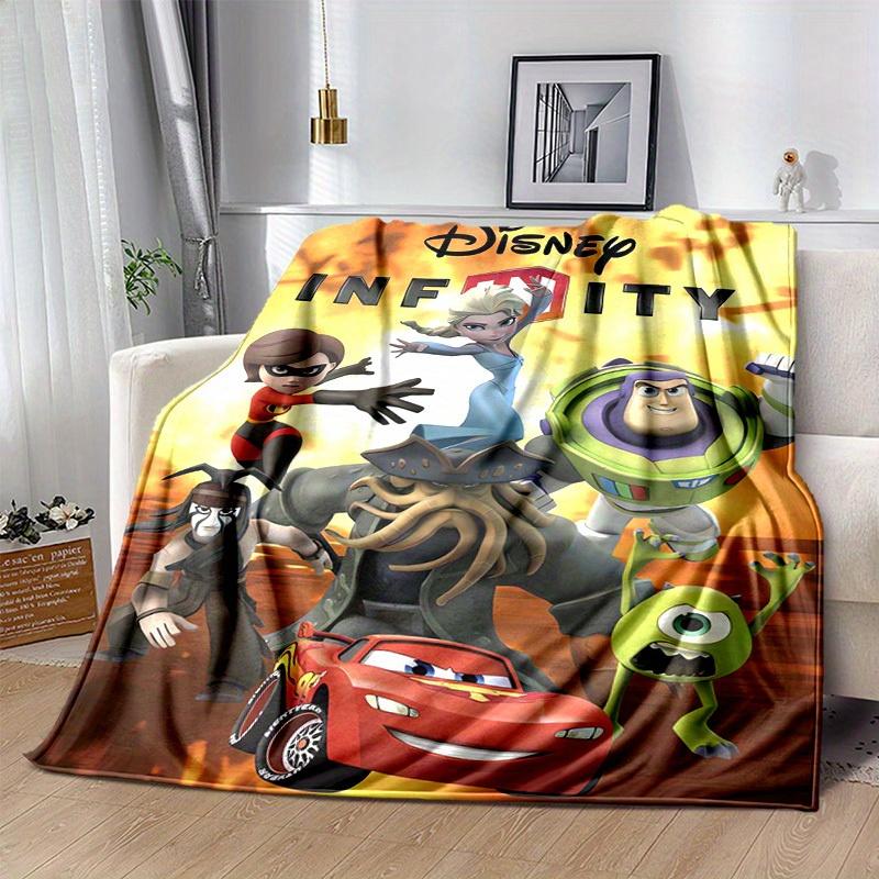 1pc, Disney Infinity Character Collection Soft Throw Blanket for Home Decor, Couch Cover, Outdoor Use, Travel