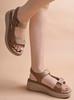 Shoetopia Womens Comfort Sandals | Lightweight Orthopedic Wedge Sandals with Adjustable Straps & Cushioned Sole for Casual Daily Footwear