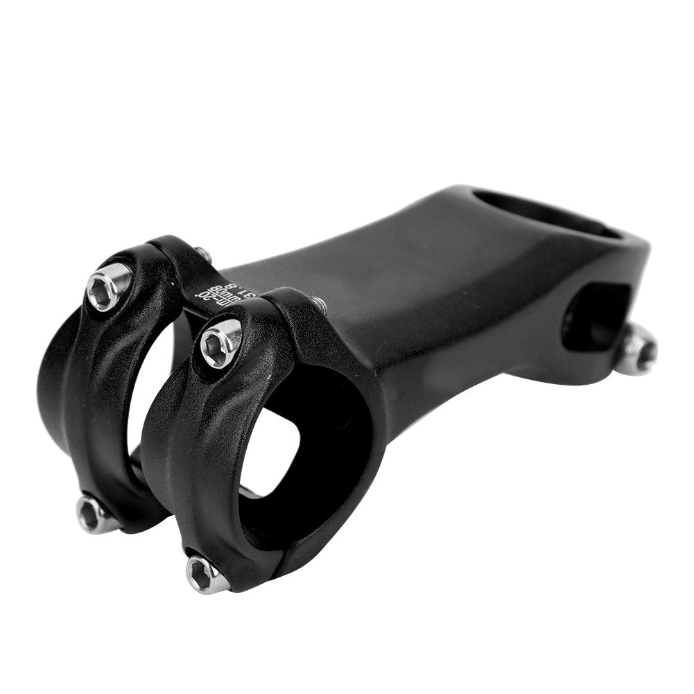 Operated Negative Angle Rod Aluminium Alloy Bike Stem Cycling Accessory(black 80mm)