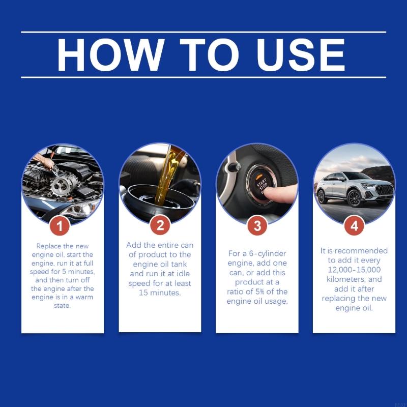 2025 New Motor Protector Formula Engine Treatments Automotive Friction Reducer for Vehicle