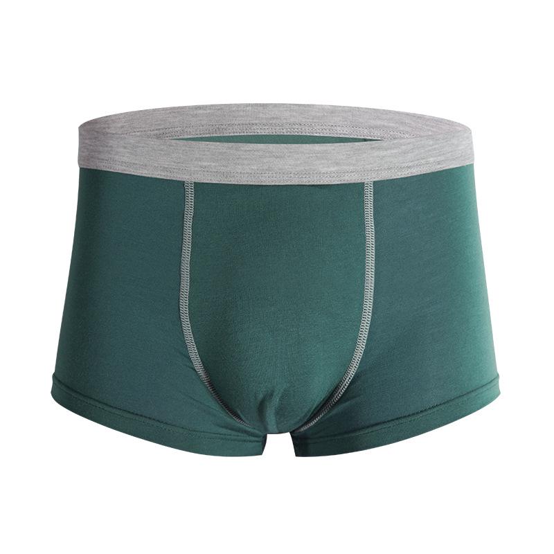 Men's Modal Cotton Plus Size Athletic Briefs Shorts