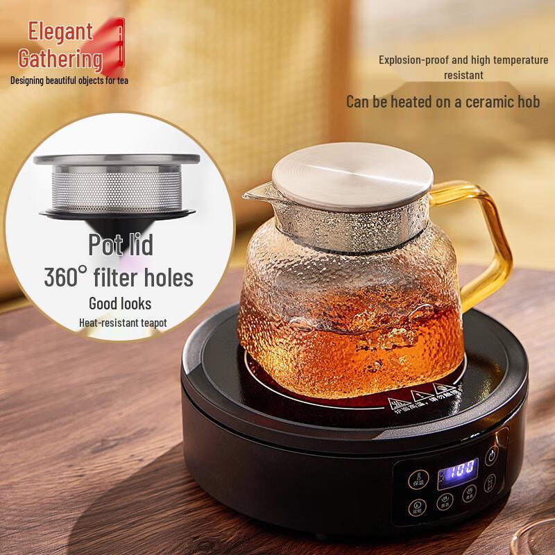 Yaji Heat-Resistant Glass Teapot Collection