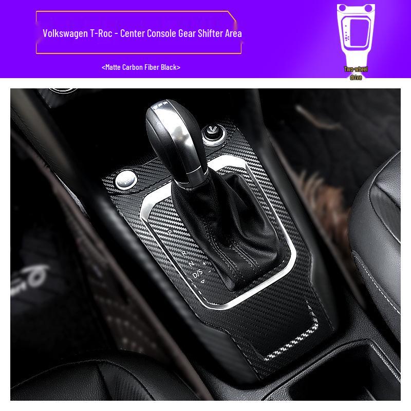 18-21 Volkswagen T-Roc Starry Sky Interior Stickers for Console & Gear Lever