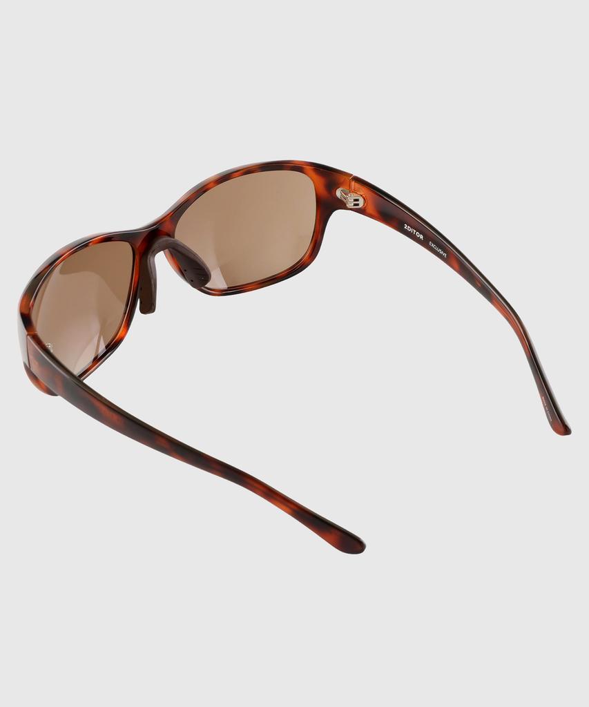 Tuditeo Vis Large Size Uv Protection Horn-Rimmed Running Sunglasses Nylon Lens C4 Leopard