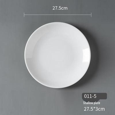 NHZHIW 11-inch Melamine Canteen Plate
