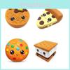 Cookies Squishy Emoji Pizza Hamburg Slow Rising Stress Reliever Toy Squeeze