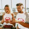 25 Pack Crab Apron Seafood Artist Adult Bibs Lobster Disposable for Eating Aprons Painting Plastic Bib Bibs Clear Party Supplies