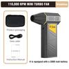 11000RPM High Speed Turbo Fan 8000mAh Air Blower 32M/S Handheld Brushless Jet Blower For Keyboard Dust Cleaning