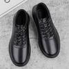 Outdoor Men's Casual Shoes Genuine Leather Sneakers Fashion Male Treking Footwear Anti-slip Walking Shoes Sports Shoes Trainers