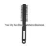 Cross-Border Rubber-Coated Detangling Massage Hair Comb with Fluffy Air Cushion