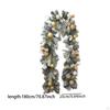 5.9ft Christmas Garland for Door Display and Event Decoration