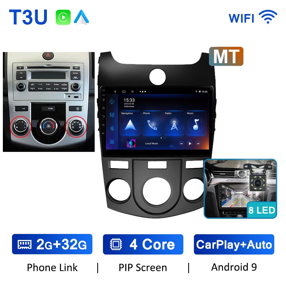 4G WiFi CarPlay Android 10 Car Radio Navigation GPS For Kia Forte Cerato 2 TD 2008 - 2013 Multimedia Video Player Head Unit