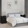 Maison Exclusive - Bedside Tables 2 Pcs Black 40x35x61.5 Cm Solid Pine Wood