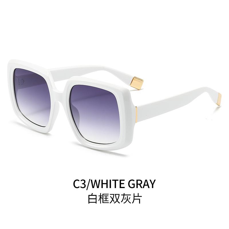 New Stylish Square Sunglasses For Women & Men Trendy Multi-Color Eyewear Chic European & American Fashion Luxe Shades