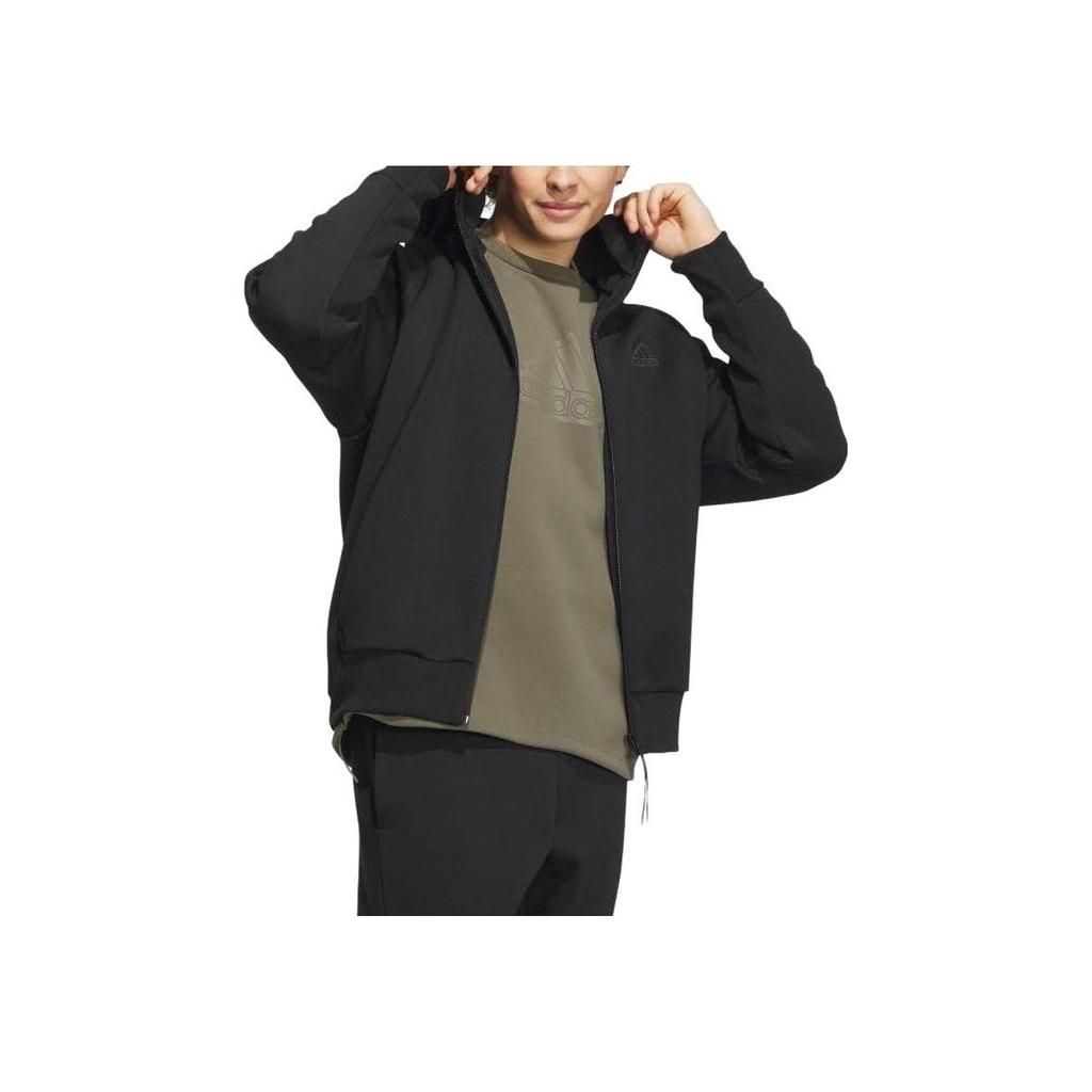 adidas Sportswear Z.N.E. Fleece Full-Zip Hoodie Black IQ1377