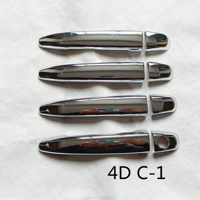 Für Toyota Land Cruiser Prado 120 J120 Zubehör 2003 2004 2007 2008 2009 Türgriffabdeckung Zierleiste Kunststoff