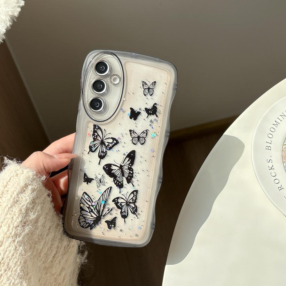 

Чохол Butterfly Star Glitter для Samsung A56 A36 A26 A16 A06 Galaxy A55 A35 A25 A15 A05S A54 A34 A24 A14 A53 A13 A33 A52 Cover Galaxy A16 сірий колір