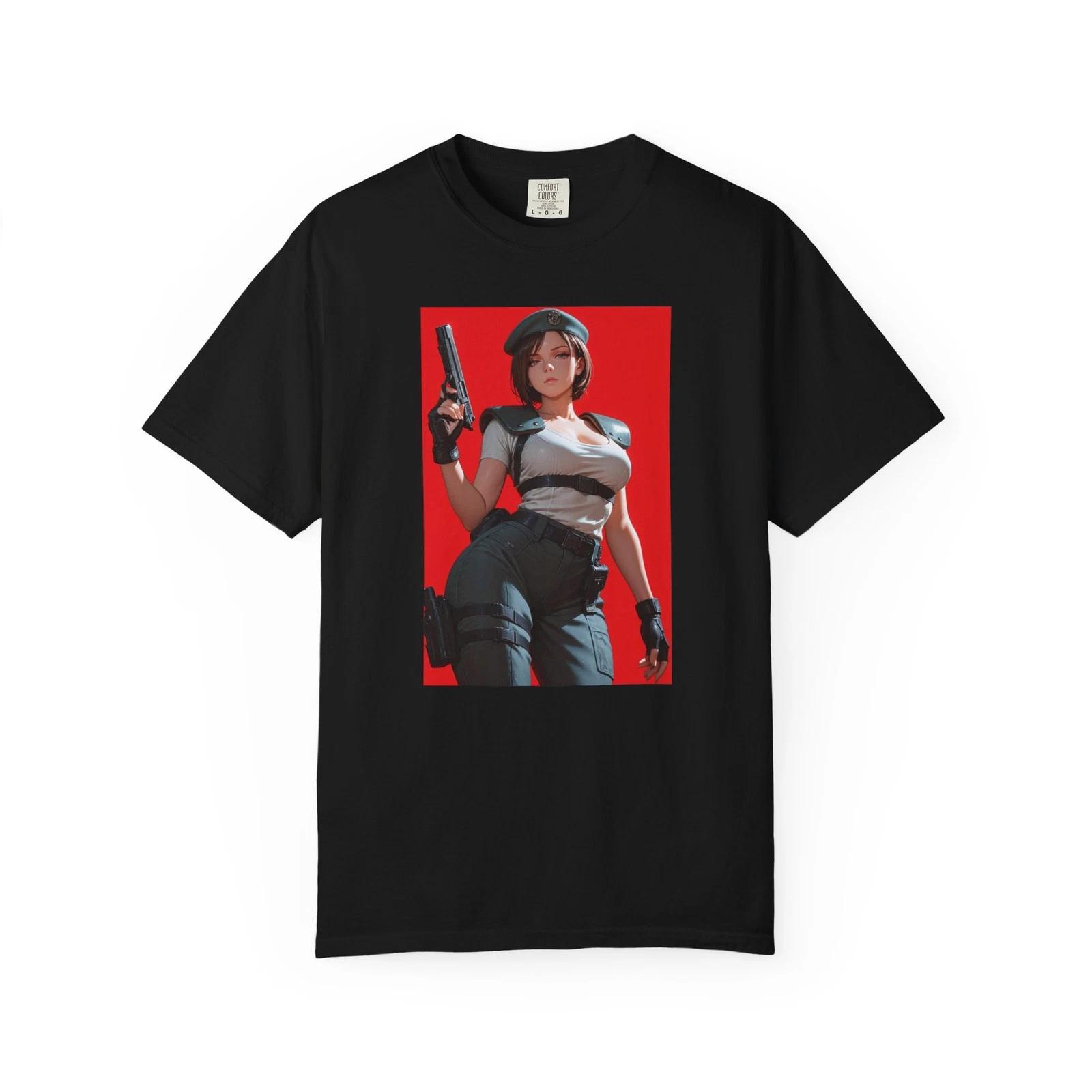 Jill Valentine Resident Evil T-Shirt Size Small-4X-Large XXXXL