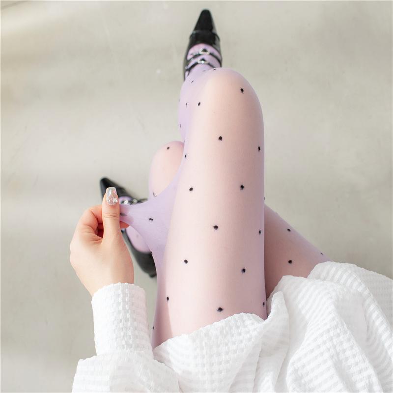 Lolita Style Japanese Kawaii Cute Pantyhose Summer Nylon Mesh Fishnet Tights Stockings Sexy Lingerie Lady Women Thigh High Tight