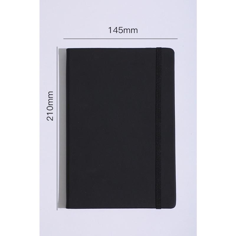 A5 Hard-shell Strappy Notebook  Pu Notebook Can Print Logo Business Strappy Notebook