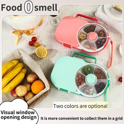 Rotating Snack Container with Lid Spinner Bundle Portable Candy Box for Kids