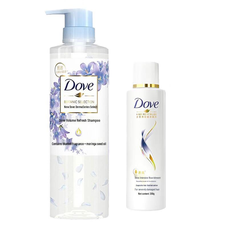 

Dove Plant Essence Volumizing Shampoo & Repair Conditioner Set