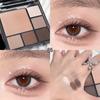 Gradient eyeshadow palette, atmosphere, eyeshadow, high-gloss, repairing blush, all-in-one multi-function integrated palette