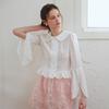 CEST MOIDEW Cest_Doll Ruffle Button Blouse