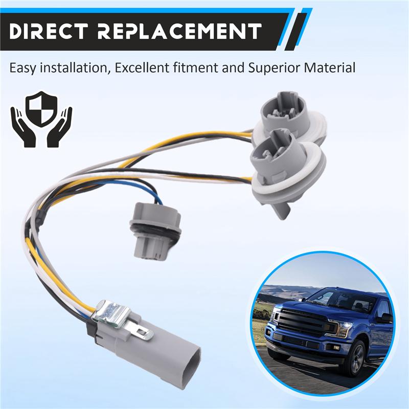 ABLZ-Brake Light Wiring Harness Reversing Light For Ford F150 2018   Rear Tail Light Wiring Harness JL3Z-13412-A