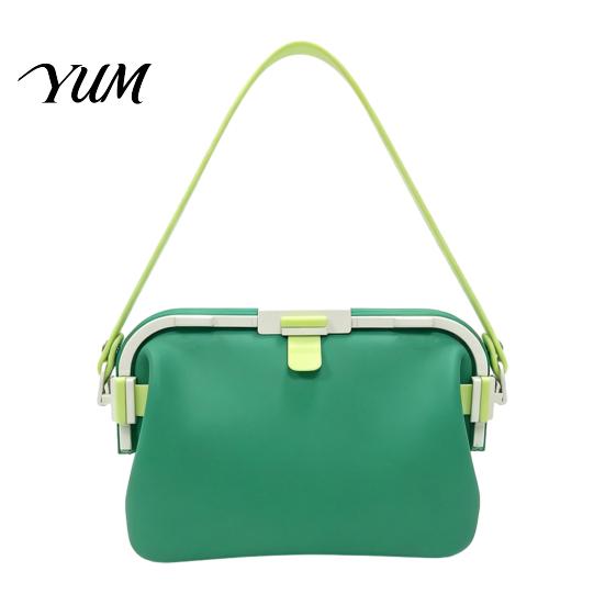 Durable Outdoor Sports Gear Waterproof Silicone Crossbody Bag, Large Capacity Floating Beach Tote, Travel Toiletry Bag Portable Foldable Toiletries