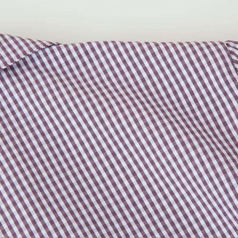 Kaslead New Arrival Women's Clothing Fashion Style Minimalist Retro Plaid Shirt Casual Shorts Suit