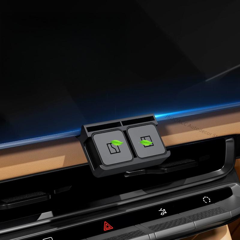 Car Smart Sticker Bracket for Geely Zeekr 8X 001 009 7X Lively Stickers Rotary Knob Snap-on Mount Holder Interior Modification