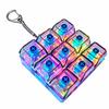 Xiaomi LED Toetsenbord Sleutelhanger Fidget Speelgoed Kristallen Klikker Sensorisch Speelgoed voor Stressverlichting Toetsenbord Sleutelhanger Fidget Gadget voor Volwassenen Kinderen