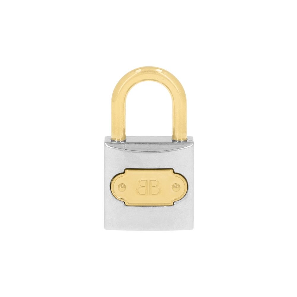 Balenciaga Padlock Keyring Charm 856214 2ab3q 8873 856214 2AB3Q 8873