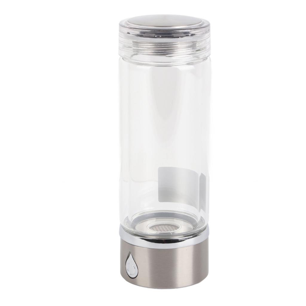 380 ml-es hidrogén vizes palack generátor SPE technológia USB újratölthető hordozható hidrogénben gazdag víz