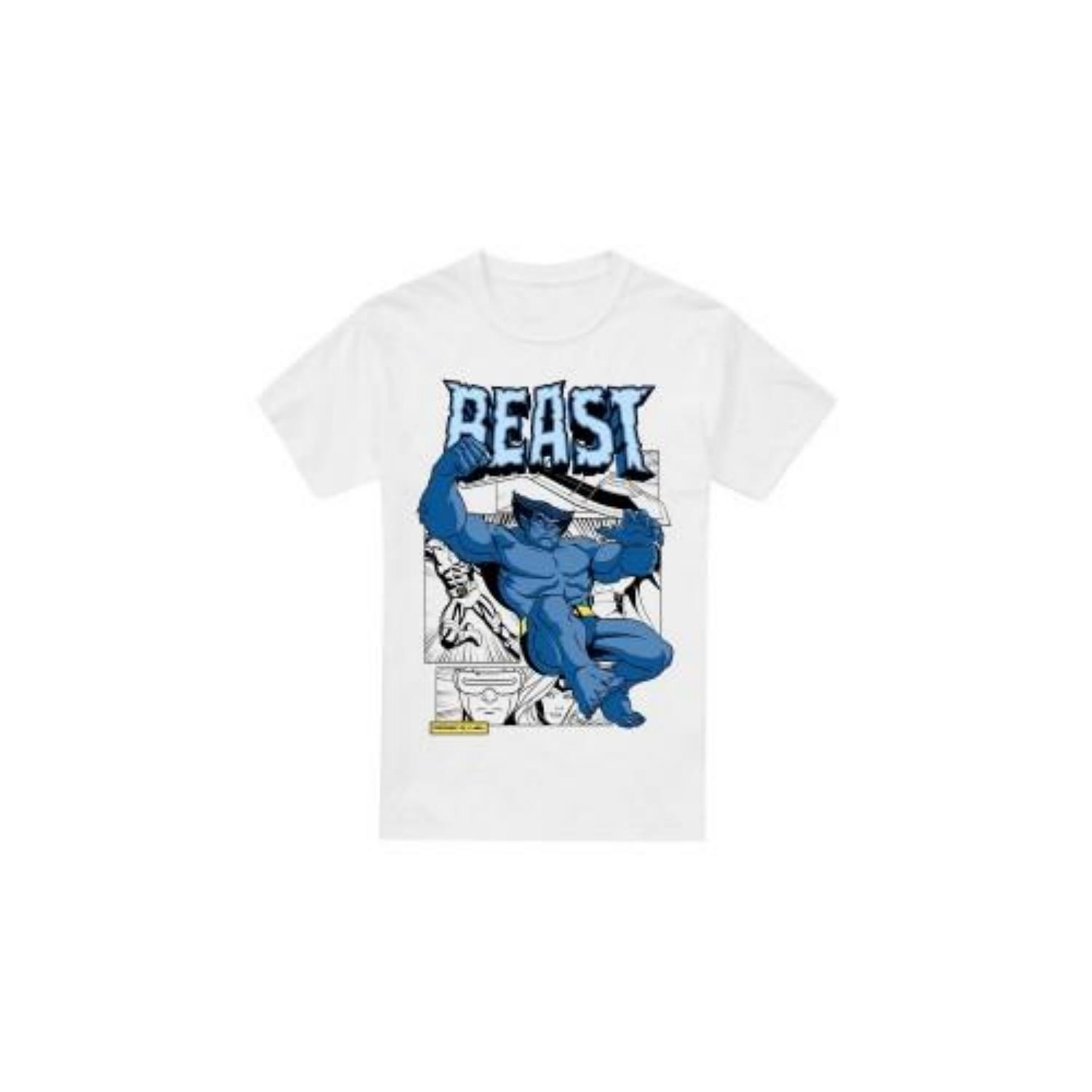 

Marvel Mens X-Men Beast Comic T-Shirt S чёрный