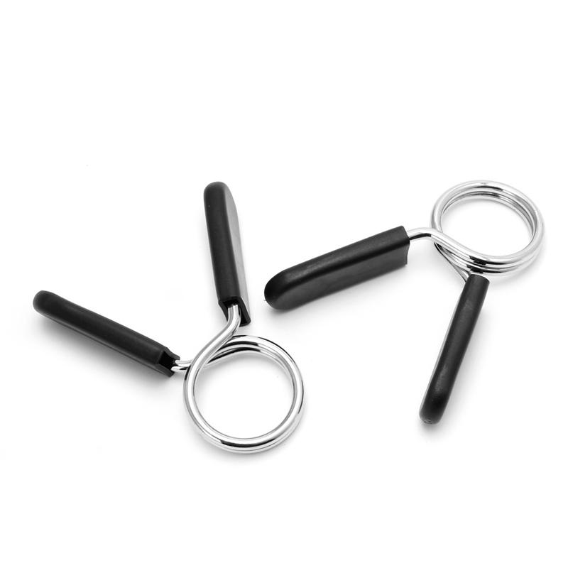 1 Paio 25/28/30 mm Morsetto per Bilanciere Clip a Molla per Collare Palestra Peso Manubrio Blocco Kit Standard per Sollevamento Manubrio Fitness Body Building