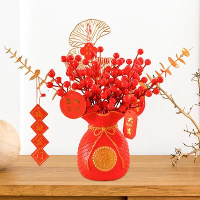 Vaso Artistico per Fiori e Tasca Portadenaro Design Soggiorno