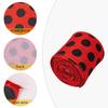 4 Roll Labybug Ribbon 5Yard/Roll Ladybird Ribbon Decorative Ribbon for Gift Wrapping, Party Decorations, Hair Bows