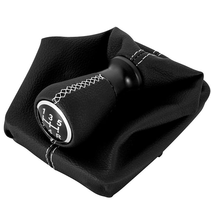 For Peugeot 206 406 Gear Shift Knob Gaiter Boot Cover Collar Case Lever Shifter Handle Stick Pen Frame Base