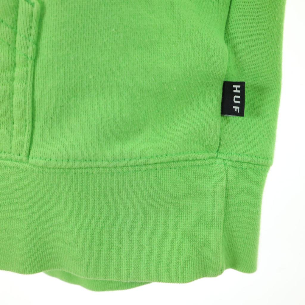 HUF Long sleeve Sweatshirts L green pullover Men's Used